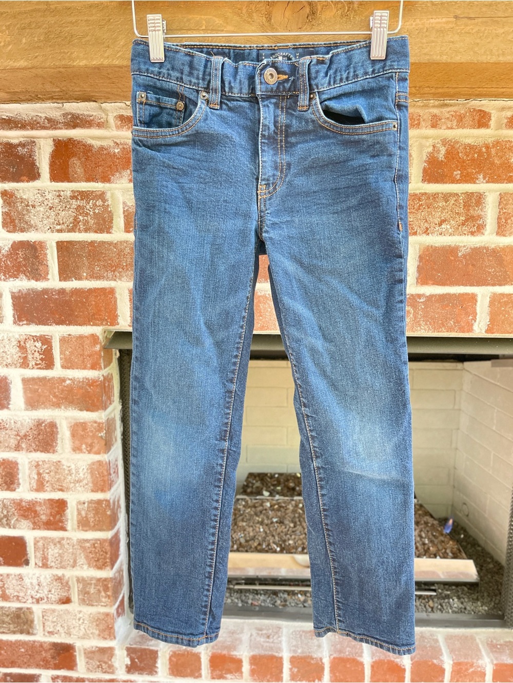 Girls Lucky Blue Denim Jeans - Classic Straight Fit size 10